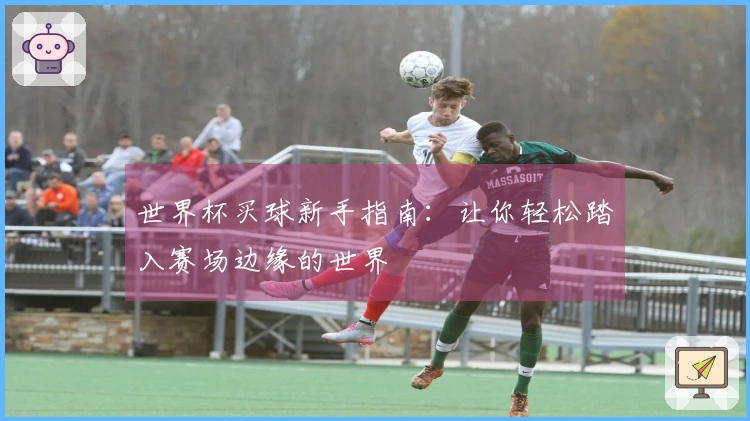 世界杯买球新手指南：让你轻松踏入赛场边缘的世界